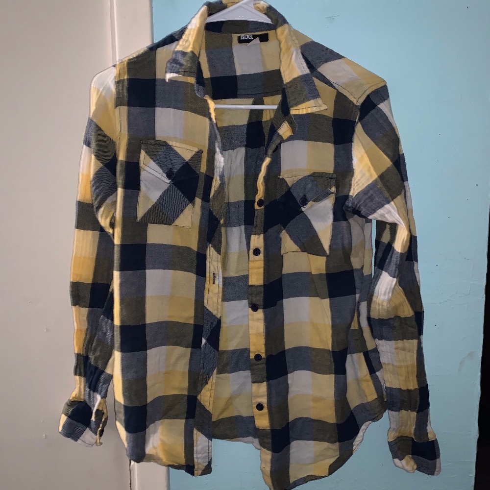 Urban Outfitters BDG Plaid Flannel Oversized